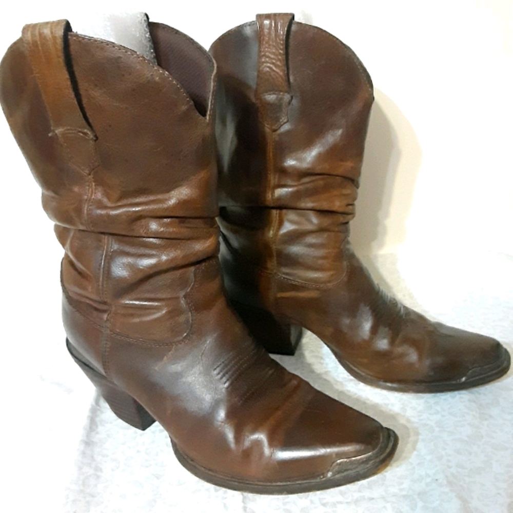 Crush by DURANGO Brown Sultry Slouch Boot Sz 7.5